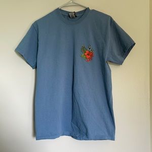 Santa Cruz blue t shirt